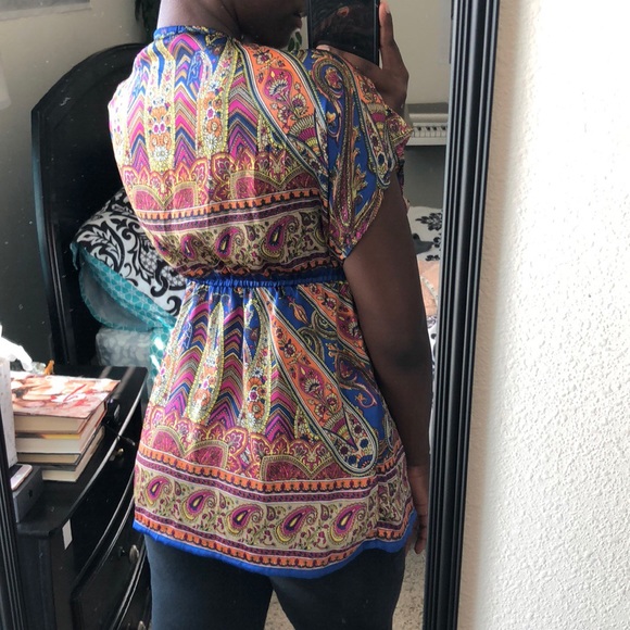 Rue 21 Silk Top - Picture 5 of 5